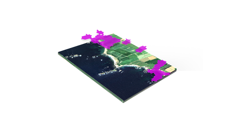 Ireland hyperspectral 3D terrain map